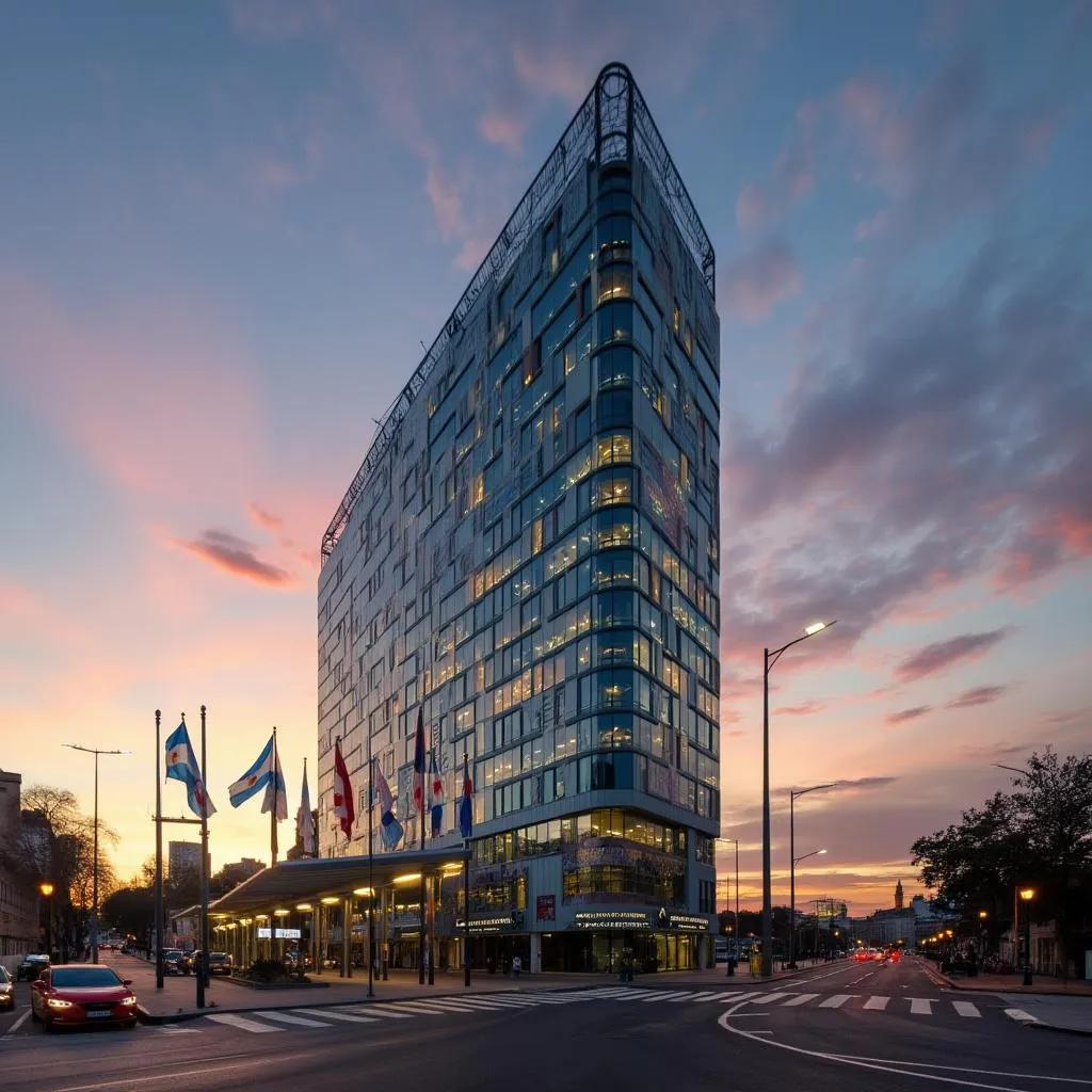 Sede central de YPF en Buenos Aires