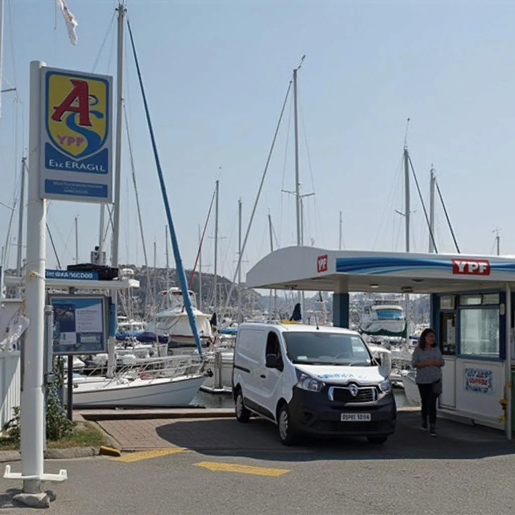 Estación YPF Marina